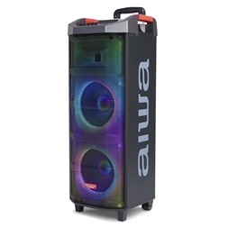 Aiwa KBTUS-710 hordozható Bluetooth party hangszóró (Újracsomagolt)