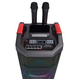 Aiwa KBTUS-710 hordozható Bluetooth party hangszóró (Újracsomagolt)