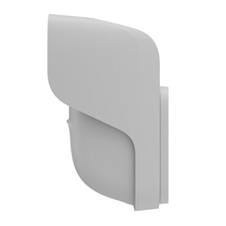 Ajax Curtain Outdoor WH vezeték nélküli kültéri fehér függönykarakterisztikájú PIR+MW mozgásérzékelő