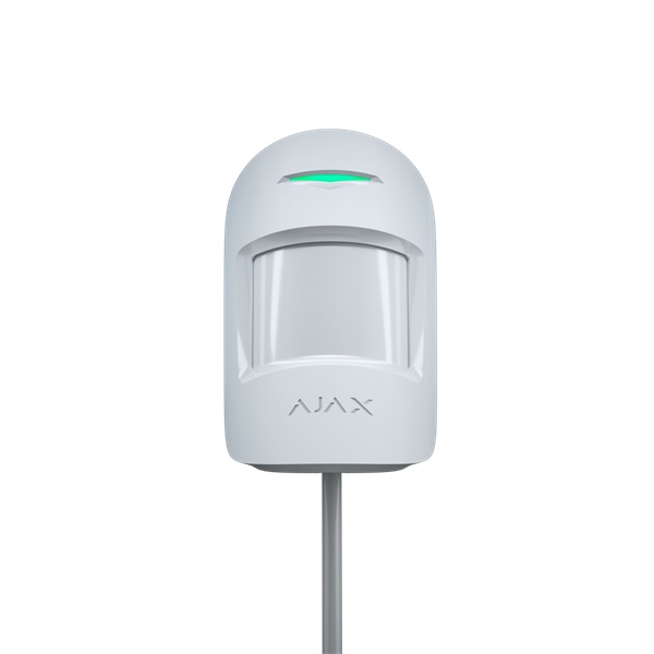 Ajax MotionProtect Fibra WH fehér vezetékes mozgásérzékelő