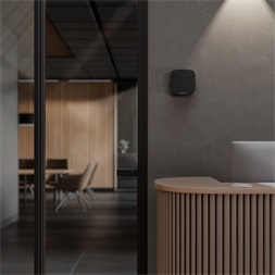 Ajax SpeakerPhone BL vezeték nélküli fekete beltéri hangjelző és kétirányú hangmodul