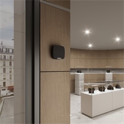 Ajax SpeakerPhone BL vezeték nélküli fekete beltéri hangjelző és kétirányú hangmodul