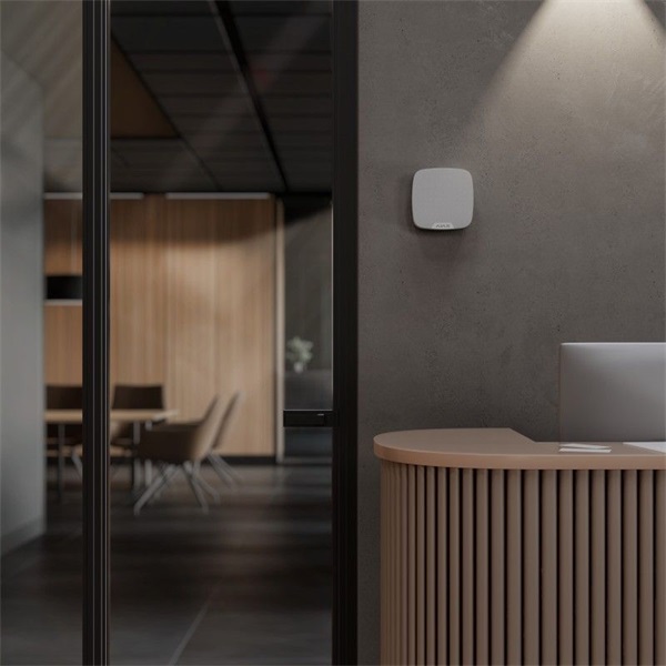 Ajax SpeakerPhone WH vezeték nélküli fehér beltéri hangjelző és kétirányú hangmodul