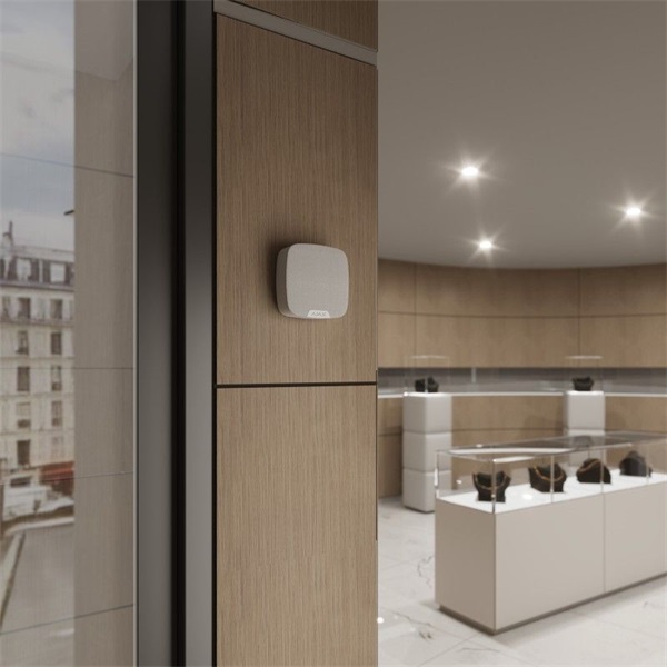 Ajax SpeakerPhone WH vezeték nélküli fehér beltéri hangjelző és kétirányú hangmodul