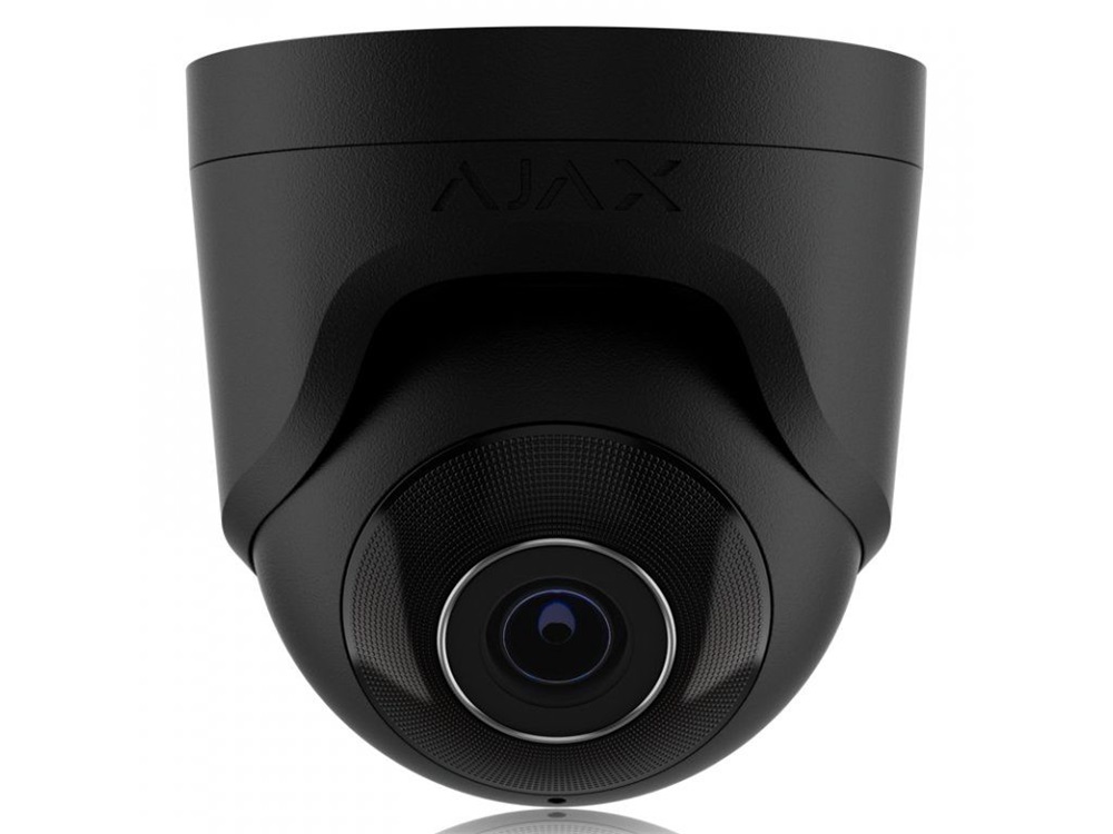 Ajax TurretCam BL /kültéri/8MP/4mm/IR35m/H265/JetSparrow/Mikrofon/fekete IP turret kamera