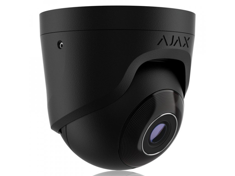 Ajax TurretCam BL /kültéri/8MP/4mm/IR35m/H265/JetSparrow/Mikrofon/fekete IP turret kamera