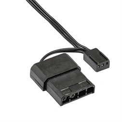 Akyga 120mm Molex 4 LED zöld ház hűtőventilátor