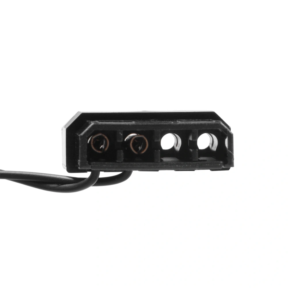 Akyga 120mm Molex 4 LED zöld ház hűtőventilátor