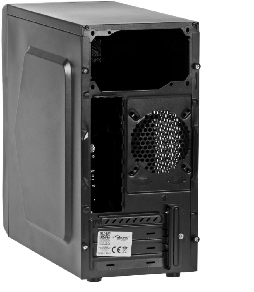 Akyga AK729BK táp nélküli mATX ház