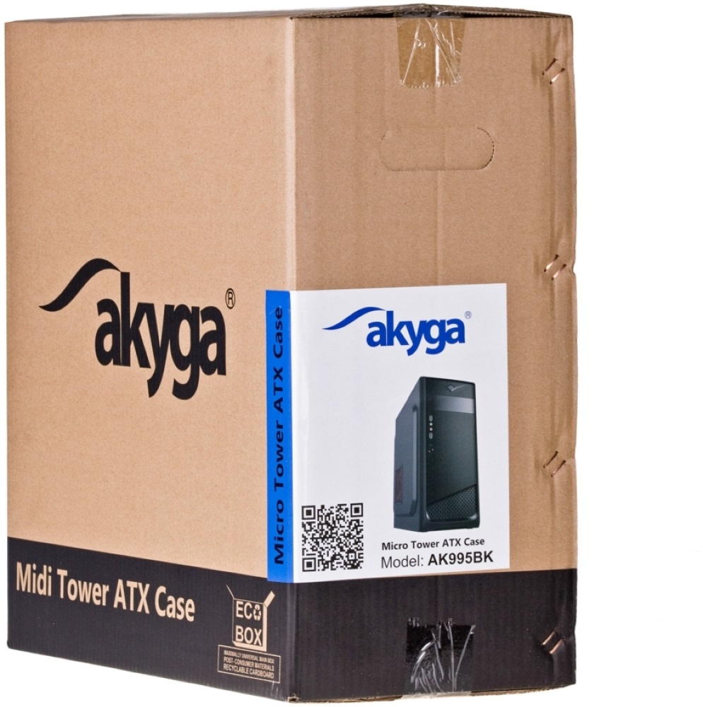 Akyga AK995BK táp nélküli ATX ház