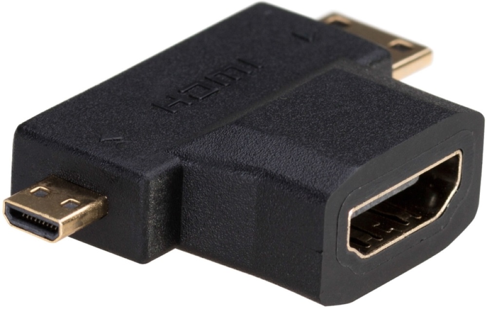 Akyga AK-AD-23 HDMI - miniHDMI - microHDMI 3-as adapter