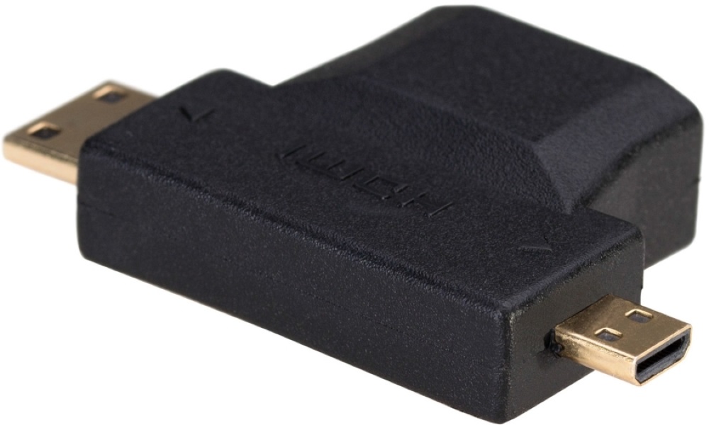 Akyga AK-AD-23 HDMI - miniHDMI - microHDMI 3-as adapter