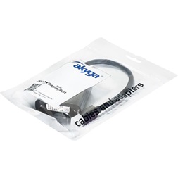 Akyga AK-AD-37 Mini DisplayPort -> DVI-I M/F adapter 0.15m fekete