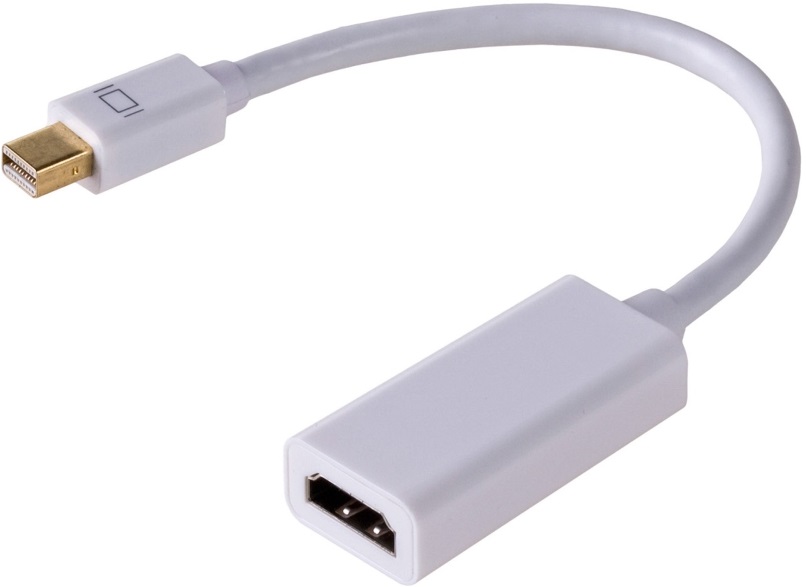 Akyga AK-AD-38 15cm mini DisplayPort apa - HDMI anya adapter