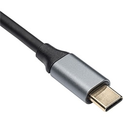 Akyga AK-AV-18 USB-C -> HDMI 1.4 M/M video kábel 1.8m fekete