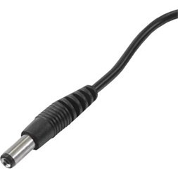 Akyga AK-DC-01 USB 2.0 A -> DC 5.5 x 2.1mm M/M tápkábel 0.8m fekete