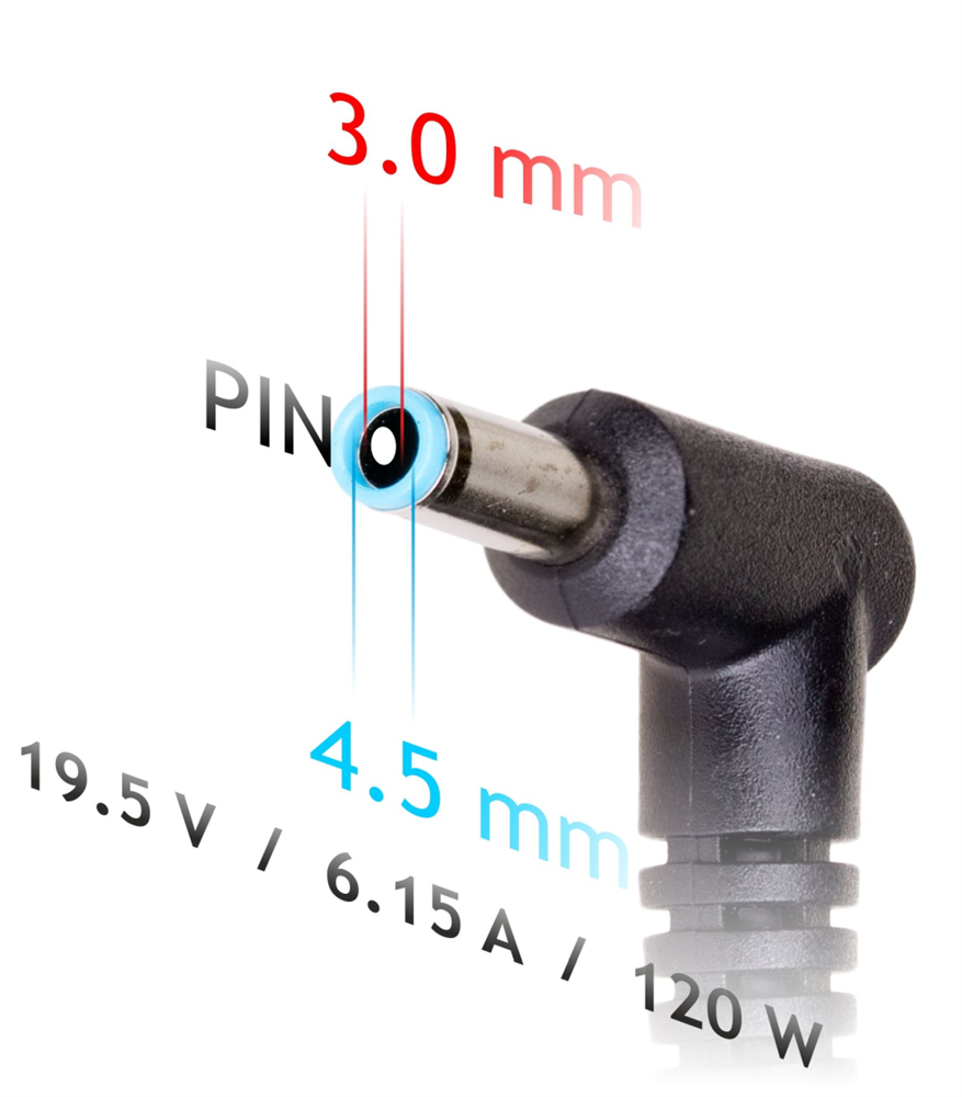 Akyga AK-ND-45 120W HP hálózati töltő adapter
