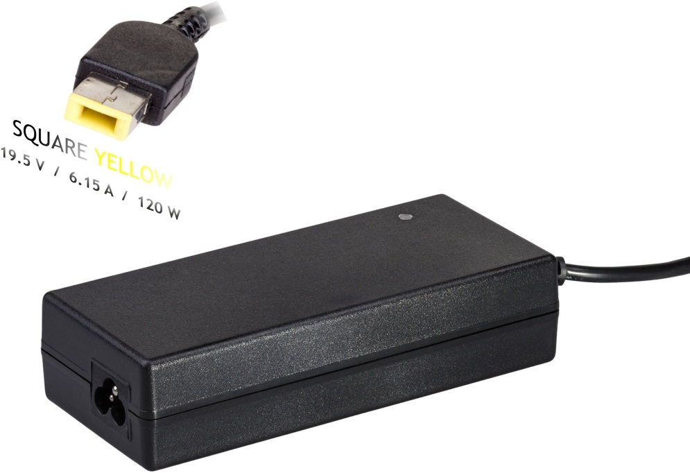 Akyga AK-ND-52 19,5V/6,15A/120W Slim Tip Lenovo notebook hálózati töltő