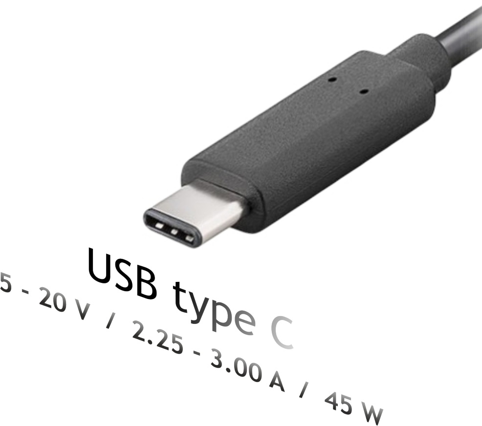 Akyga AK-ND-60 5-20V/2,25-3A/45W USB type C Univerzális notebook hálózati töltő