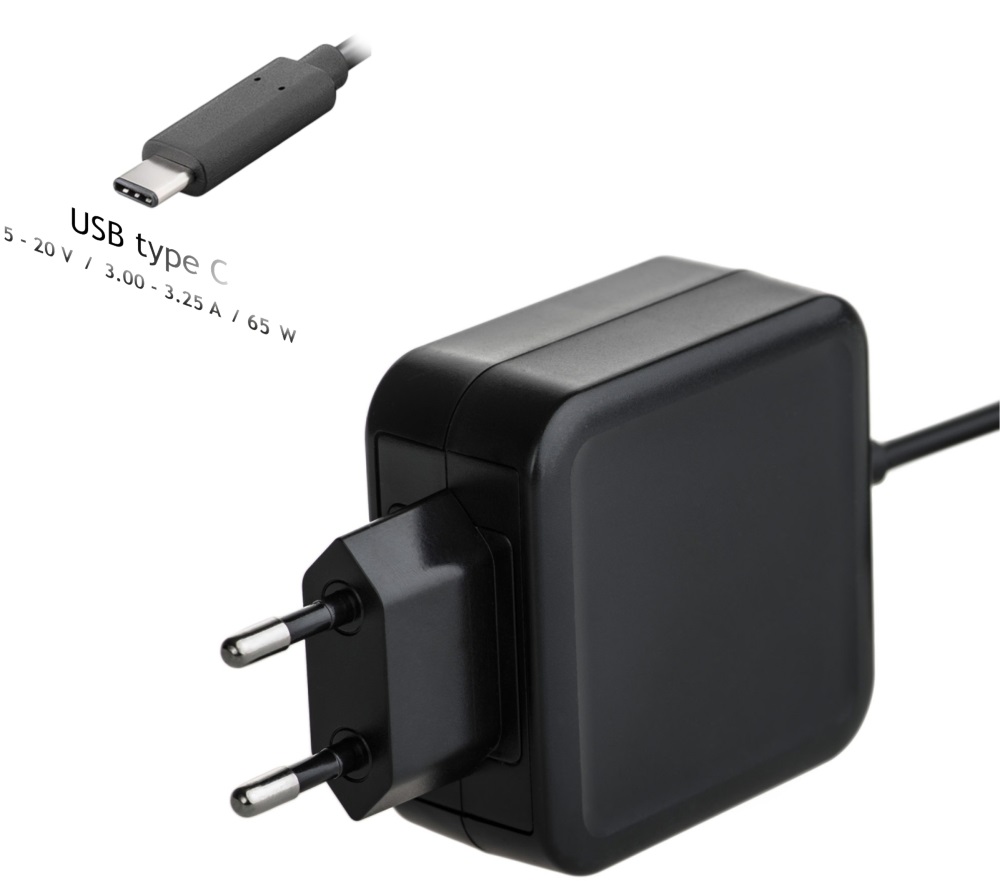 Akyga AK-ND-70 5-20V/3-3,25A/65W USB type CUniverzális notebook hálózati töltő