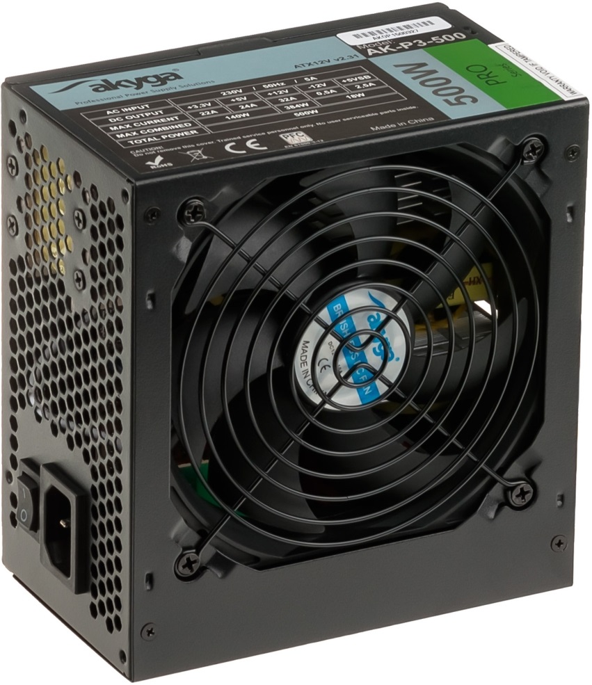 Akyga AK-P3-500 500W ATX tápegység