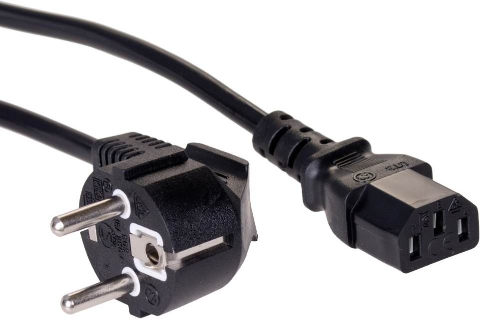 Akyga PC 1,5m IEC C13 - CEE 7/7 tápkábel