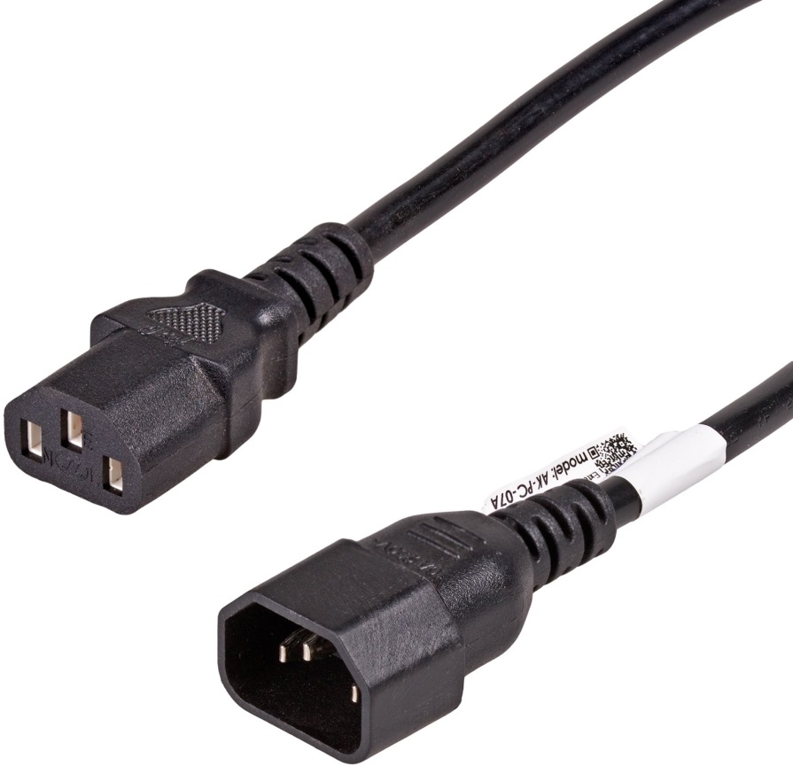 Akyga 3m IEC C14 - IEC C13 tápkábel