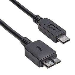 Akyga AK-USB-44 1m microUSB B 3.0 - USB type C kábel