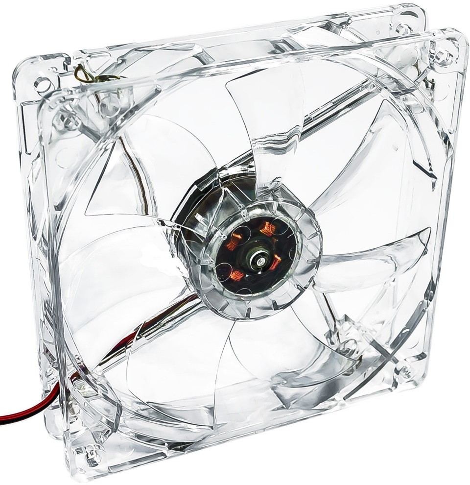 Akyga AW-12A-BL 120mm Molex 4 LED kék ház hűtőventilátor
