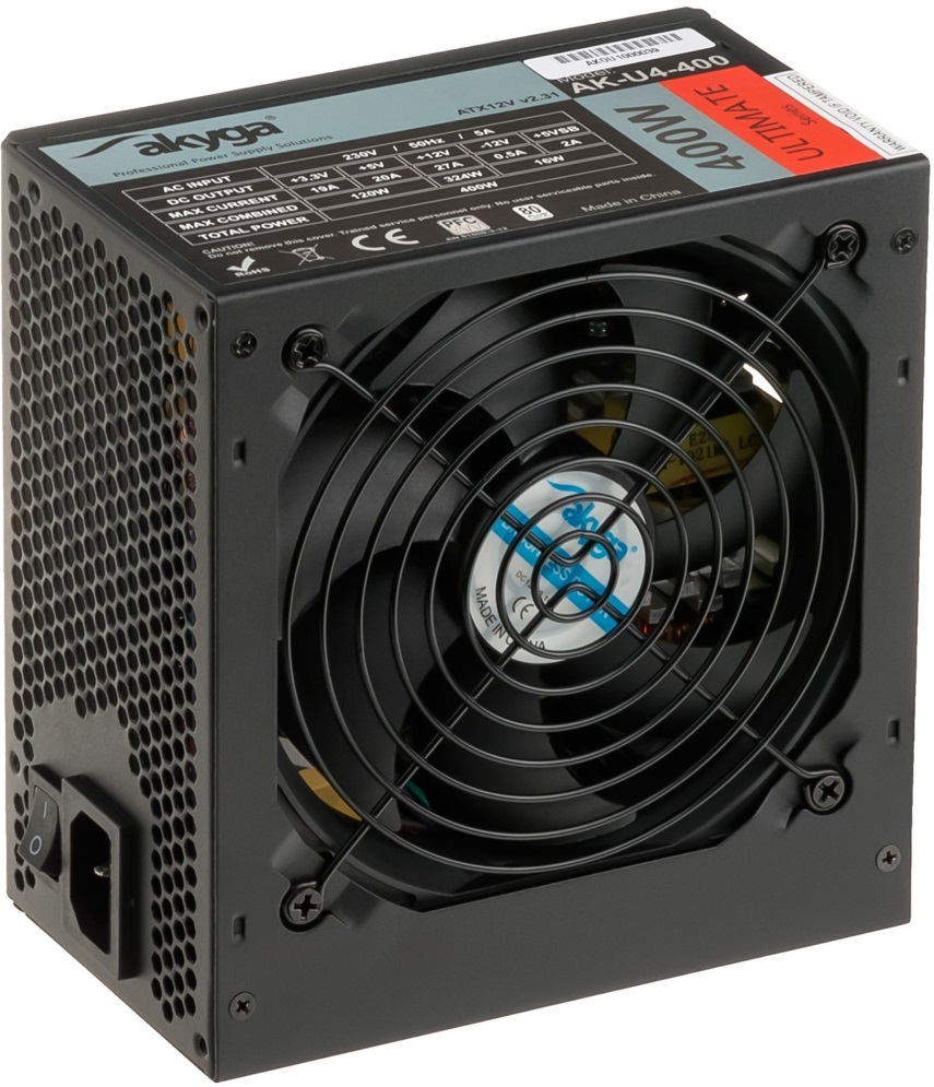 Akyga Ak-U4-400 400W 80+ Bronze ATX tápegység