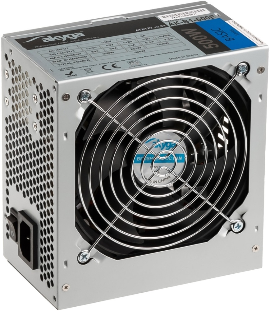 Akyga Basic 500W (AK-B1-500E) tápegység