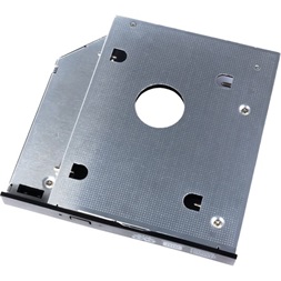 Akyga Notebook ODD to HDD/SSD 5.25" SATA3 beépítő keret fekete