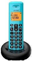 Alcatel E160_BLU világoskék dect telefon
