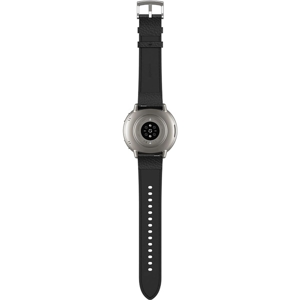 Amazfit Active 2 NFC fekete bőr szíjas okosóra (Újszerű)