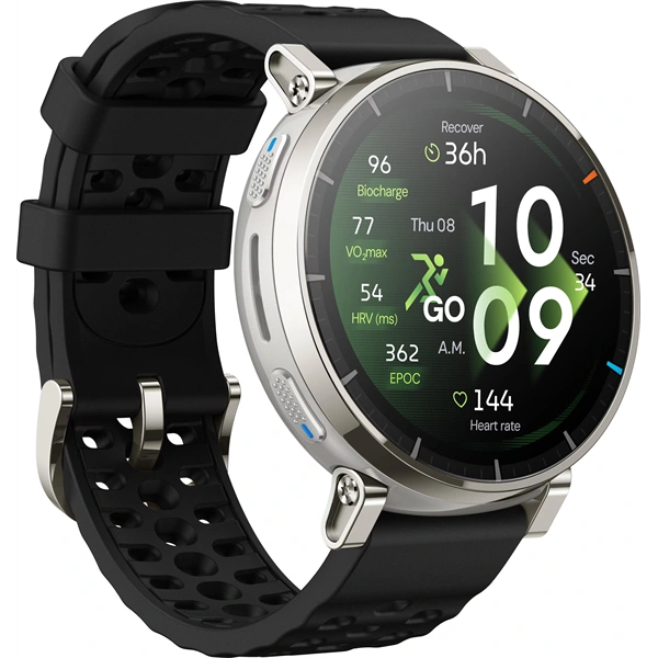 Amazfit Active 3 Premium NFC ezüst okosóra