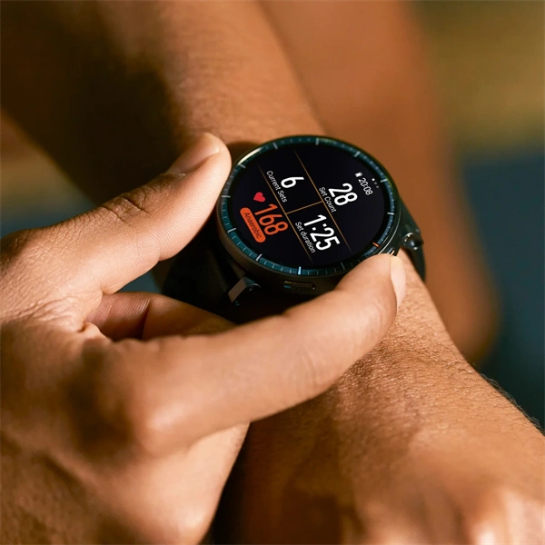 Amazfit Active MAX NFC fekete okosóra