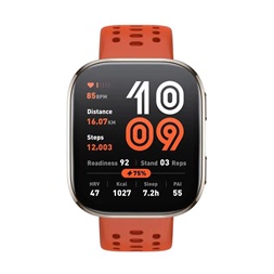 Amazfit BIP 6 piros okosóra
