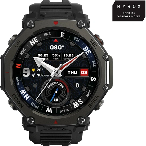 Amazfit T-Rex 3 Pro 48mm NFC fekete okosóra