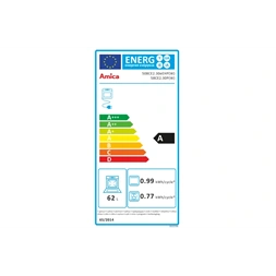 Amica 55353 fehér, szabadonálló, kerámialapos, elektromos, főzőzóna: 4, sütő:65L, grill, tűzhely