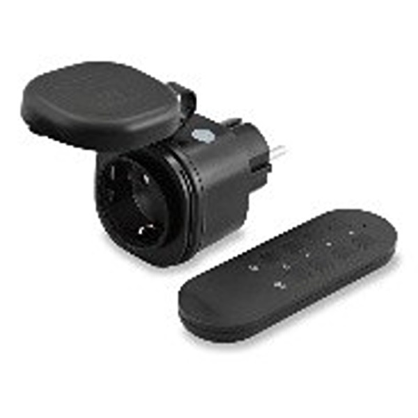 Anco 1+2, 40m, 16A ,3680W, 230 V, IP44 távirányítós dugalj szett