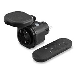 Anco 1+2, 40m, 16A ,3680W, 230 V, IP44 távirányítós dugalj szett