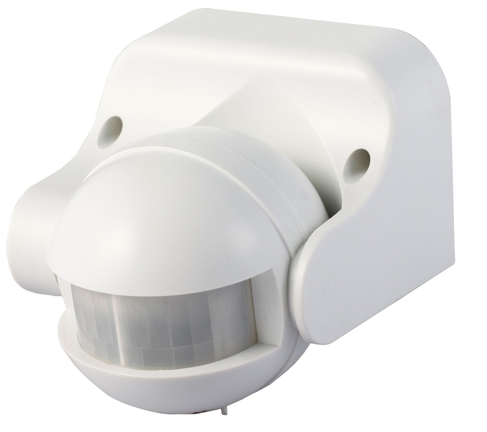 Anco 321125 180°függőlegesen állítható 1200W maximum 12m IP44 fehér mozgásérzékelő