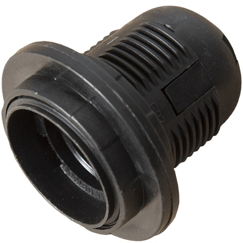 Anco 321213 max. 60W fekete E27 foglalat 2 gyűrűvel