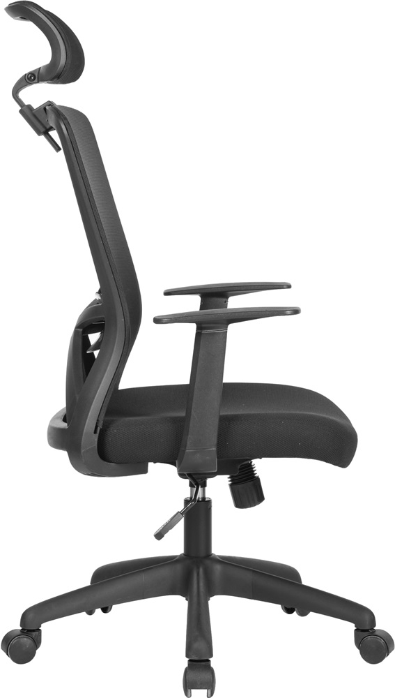 Antares JOY fekete/mesh fekete fejtámlás hálós forgószék