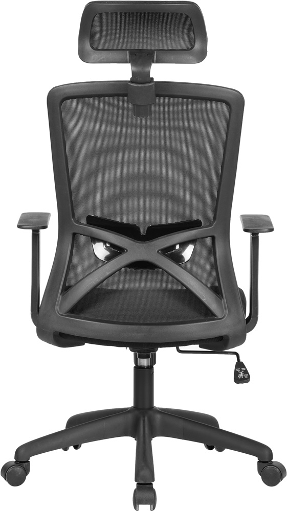 Antares JOY fekete/mesh fekete fejtámlás hálós forgószék
