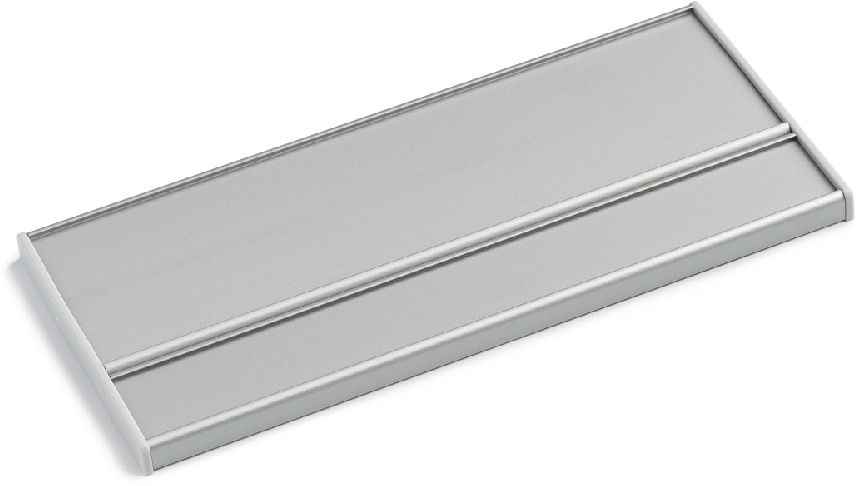 Alusign Fix 1+1 sor infótábla sínes