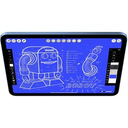 Apple 11" iPad (A16) 256GB Cellular Blue (kék)