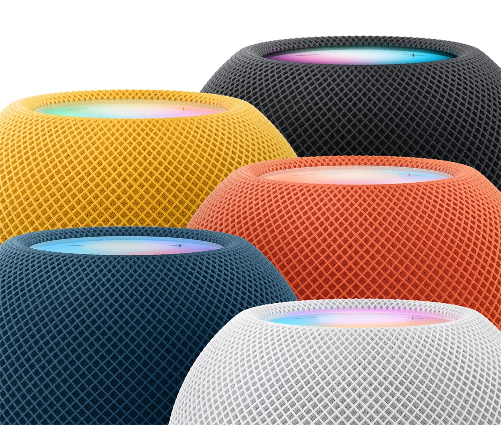 Apple HomePod mini narancs hangszóró