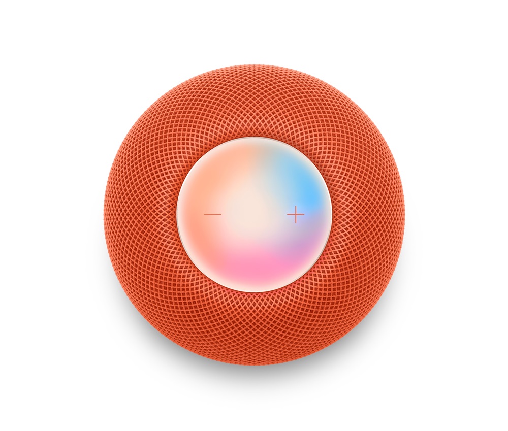 Apple HomePod mini narancs hangszóró