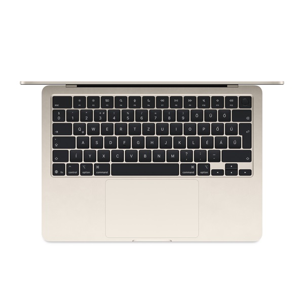 Apple MacBook Air 13"/M4 chip 10 magos CPU és 8 magos GPU/16GB/256GB SSD/csillagfény laptop